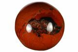 1.2" Polished Red Jasper Sphere - Photo 3